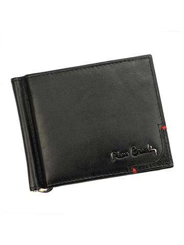 Pánska kožená peňaženka Pierre Cardin TILAK75 8858A Black Horizontal RFID SECURE