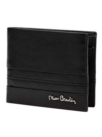 Pánska kožená peňaženka Pierre Cardin TILAK97 8824 Black Horizontal RFID SECURE