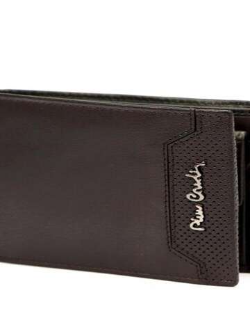 Pánska kožená peňaženka Pierre Cardin TILAK99 8805 Brown Horizontal RFID SECURE