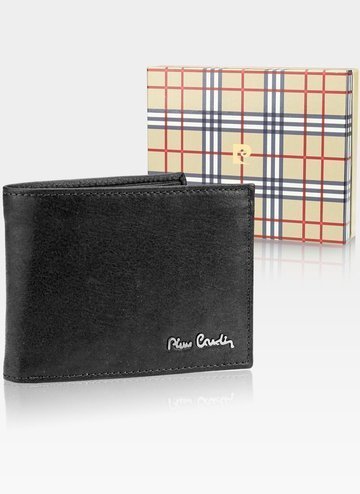 Pánska kožená peňaženka Pierre Cardin Tilak50 8805 RFID Black