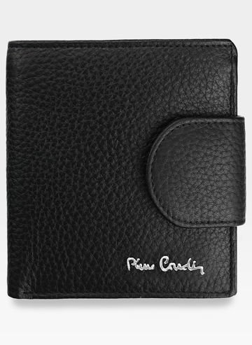 Pánska kožená peňaženka Pierre Cardin Zipped Black Tilak11 479