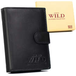Pánska kožená peňaženka s vreckom na karty - Always Wild