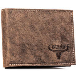 Pánska kožená peňaženka v horizontálnej orientácii - Buffalo Wild