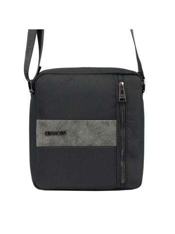 Pánska kožená taška Roncato 46-64-84 Black Crossbody s vreckom