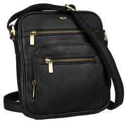 Pánska kožená taška s vreckami - Peterson