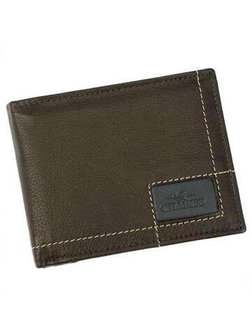 Pánska peňaženka Charro GAETA 1373 Prírodná koža Tmavo hnedá