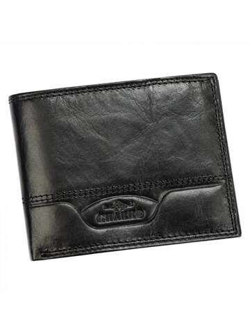 Pánska peňaženka Charro IBIZA 1373 Prírodná koža čierna