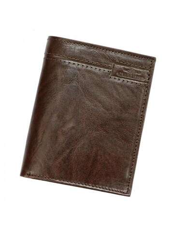 Pánska peňaženka Charro IMPRUNETA 1379 Prírodná koža Tmavohnedá klasická