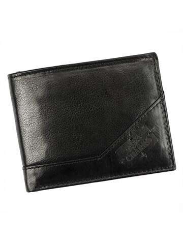Pánska peňaženka Charro ITALIA 1123 Prírodná koža Black Classic
