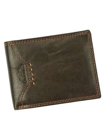 Pánska peňaženka Charro TAMPA 1373 Prírodná koža Tmavo hnedá
