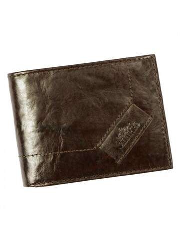 Pánska peňaženka Charro TRENTO 1123 Prírodná koža Tmavo hnedá