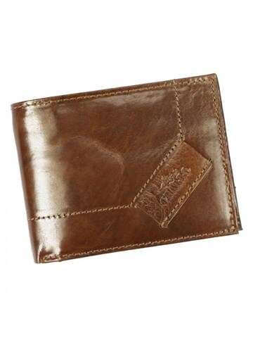 Pánska peňaženka Charro TRENTO 1123 Prírodná koža hnedá