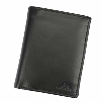 Pánska peňaženka EL FORREST 554-67 RFID Prírodná koža čierna