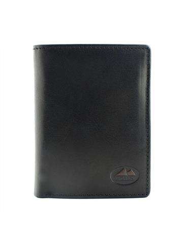 Pánska peňaženka EL FORREST 903-66 RFID Prírodná koža čierna a hnedá vertikálna