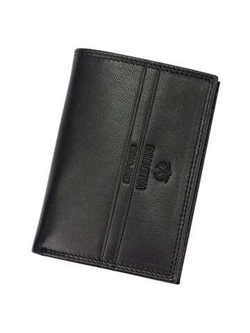 Pánska peňaženka Emporio Valentini Prírodná čierna koža Classic Cut 39 489