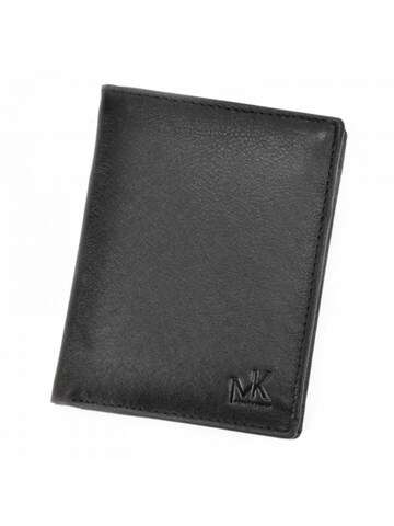Pánska peňaženka Money Kepper CC 5401 Natural Leather Black Medium Vertical 12 slotov na karty