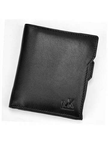 Pánska peňaženka Money Kepper CC 6002 Natural Leather Black Classic