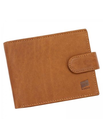 Pánska peňaženka Nordee ADL01-N992L-BPull Leather Classic Dark Camel