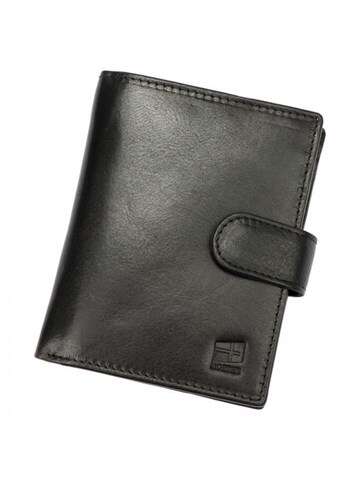 Pánska peňaženka Nordee ADL02-N4L-VT Kožená elegantná čierna