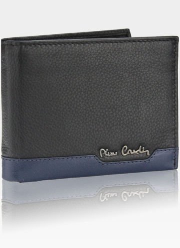 Pánska peňaženka Pierre Cardin Kožená čierna Tilak37 8806