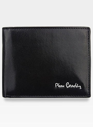 Pánska peňaženka Pierre Cardin Kožená čierna darčeková krabička YS520.1 325