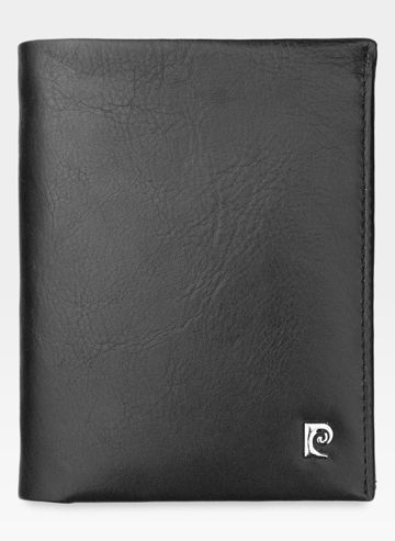 Pánska peňaženka Pierre Cardin Kožená čierna vertikálna Tilak03 331