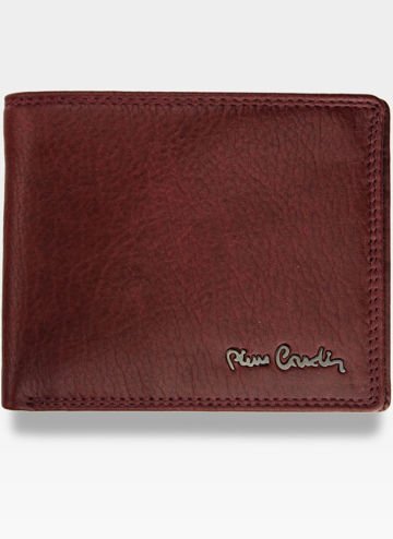 Pánska peňaženka Pierre Cardin Kožená horizontálna EKO06 8804 Maroon