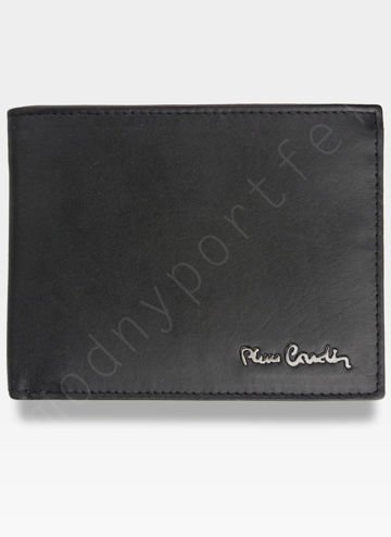 Pánska peňaženka Pierre Cardin Kožená horizontálna Tilak27 8805 Black + Maroon RFID