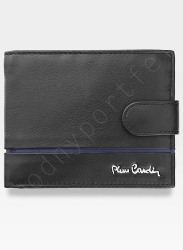 Pánska peňaženka Pierre Cardin Kožená horizontálna peňaženka s prackou Tilak15 324A Sahara RFID