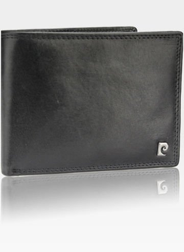 Pánska peňaženka Pierre Cardin Kožená horizontálna tmavohnedá EKO05 8805