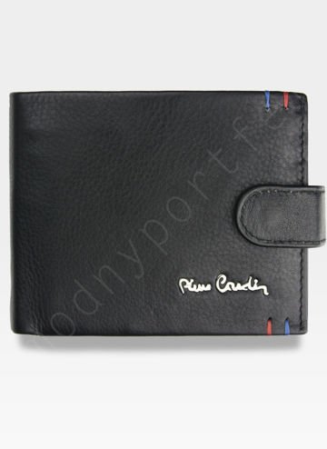 Pánska peňaženka Pierre Cardin Kožená klasická horizontálna peňaženka s prackou Tilak22 324 RFID