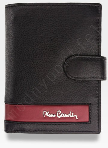Pánska peňaženka Pierre Cardin Kožená vertikálna peňaženka na zips Tilak26 331A Sahara RFID