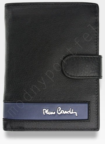 Pánska peňaženka Pierre Cardin Kožená vertikálna peňaženka na zips Tilak26 331A Sahara RFID
