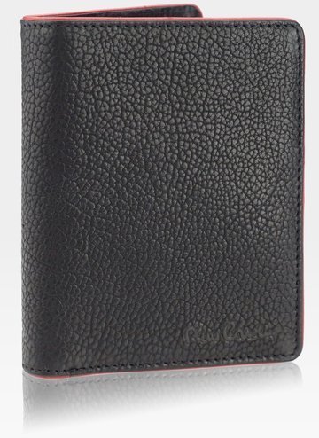 Pánska peňaženka Pierre Cardin Leather Classic Tumble 326 RFID Black+red