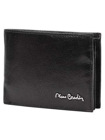 Pánska peňaženka Pierre Cardin TILAK100 8806 Kožená čierna RFID SECURE