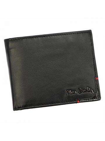 Pánska peňaženka Pierre Cardin TILAK75 325 prírodná koža čierna horizontálna s ochranou RFID