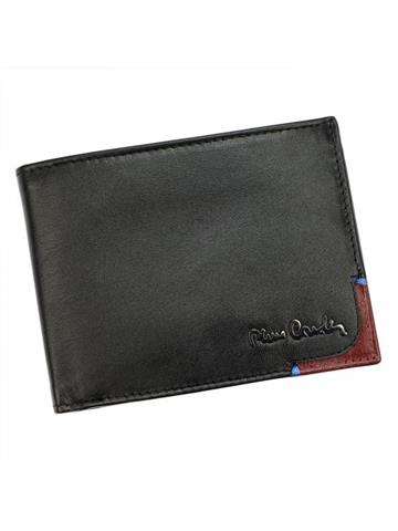 Pánska peňaženka Pierre Cardin TILAK75 8804 prírodná koža čierna a červená Level RFID SECURE