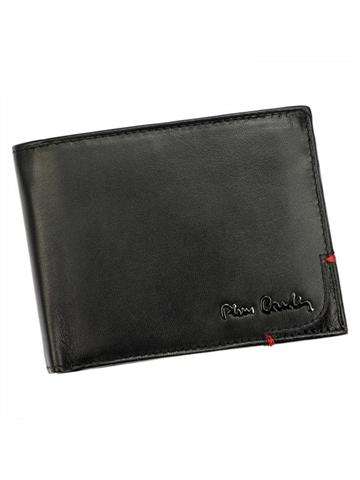 Pánska peňaženka Pierre Cardin TILAK75 8806 pravá koža čierna horizontálna RFID SECURE