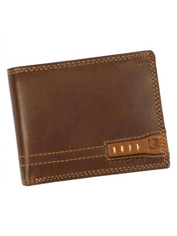 Pánska peňaženka Roncato 185-72 Prírodná koža hnedá