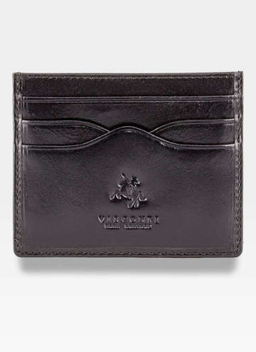 Pánska peňaženka Small Visconti Prírodná koža MZ1 Black