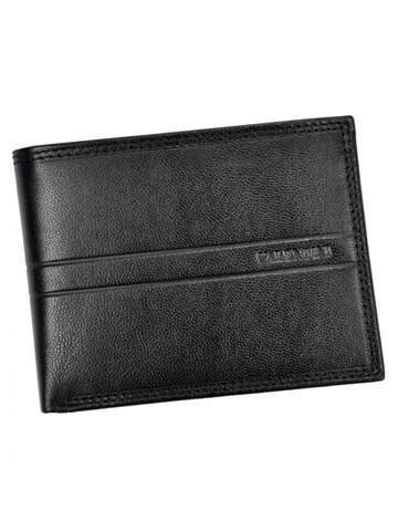 Pánska peňaženka Valentini 987 261 Natural Leather Black Classic
