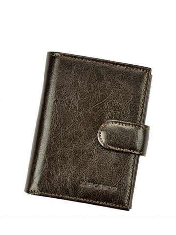 Pánska peňaženka Z.Ricardo 055-A Prírodná koža hnedá Classic