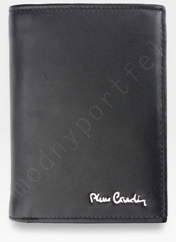 Pánska vertikálna peňaženka Pierre Cardin Kožená čierna Tilak09 331 RFID