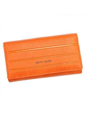 Pierre Cardin LADY60 114 Dámska peňaženka z prírodnej kože Large Orange Level Orientácia