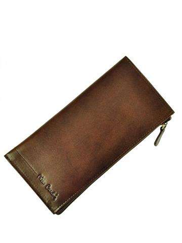 Pierre Cardin PSP01 8847 Dámska peňaženka z pravej kože tmavohnedá