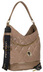 Prešívaná taška na nákupy s retiazkou glamour - Peterson