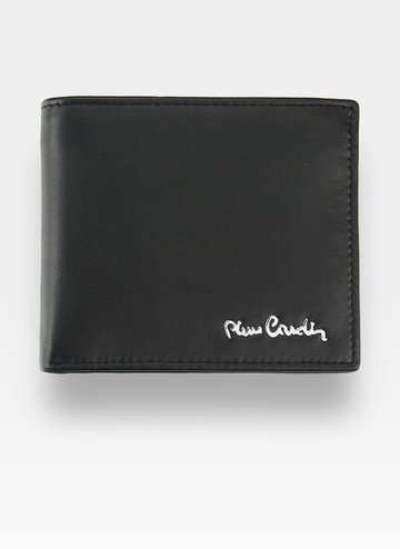 Small I CienKI Pánska peňaženka Pierre Cardin Black Leather Tilak06 8824 black