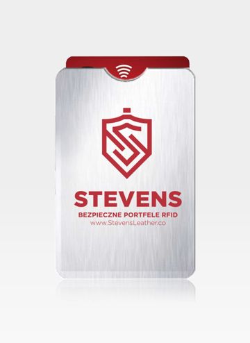 Stevens Ochranné Puzdro Silver RFID Anti-Theft Pre Bezkontaktné Platobné Karty