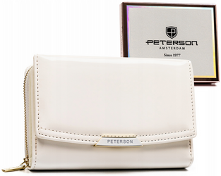 Stredná dámska peňaženka z ekologickej kože - Peterson