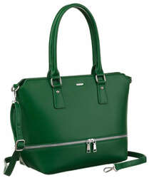 Štýlová dámska nákupná taška z ekologickej kože s odnímateľným popruhom - Rovicky
